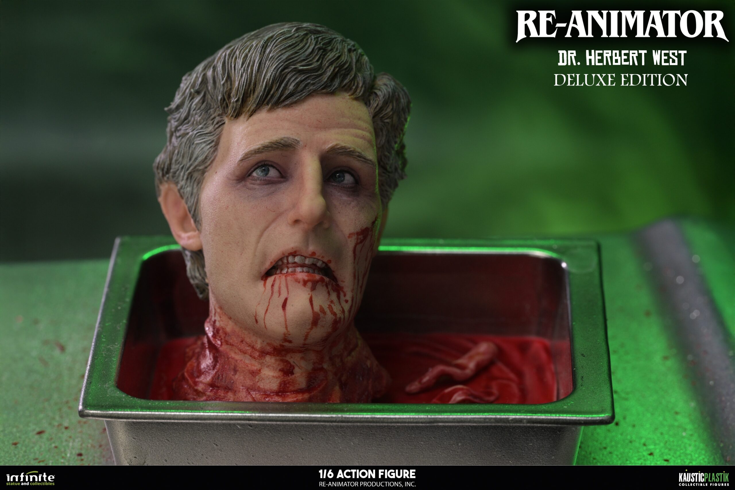 Infinite Statues Re-Animator - Doctor Herbert West 1/6 Scale Actionfigur (Deluxe Edition)