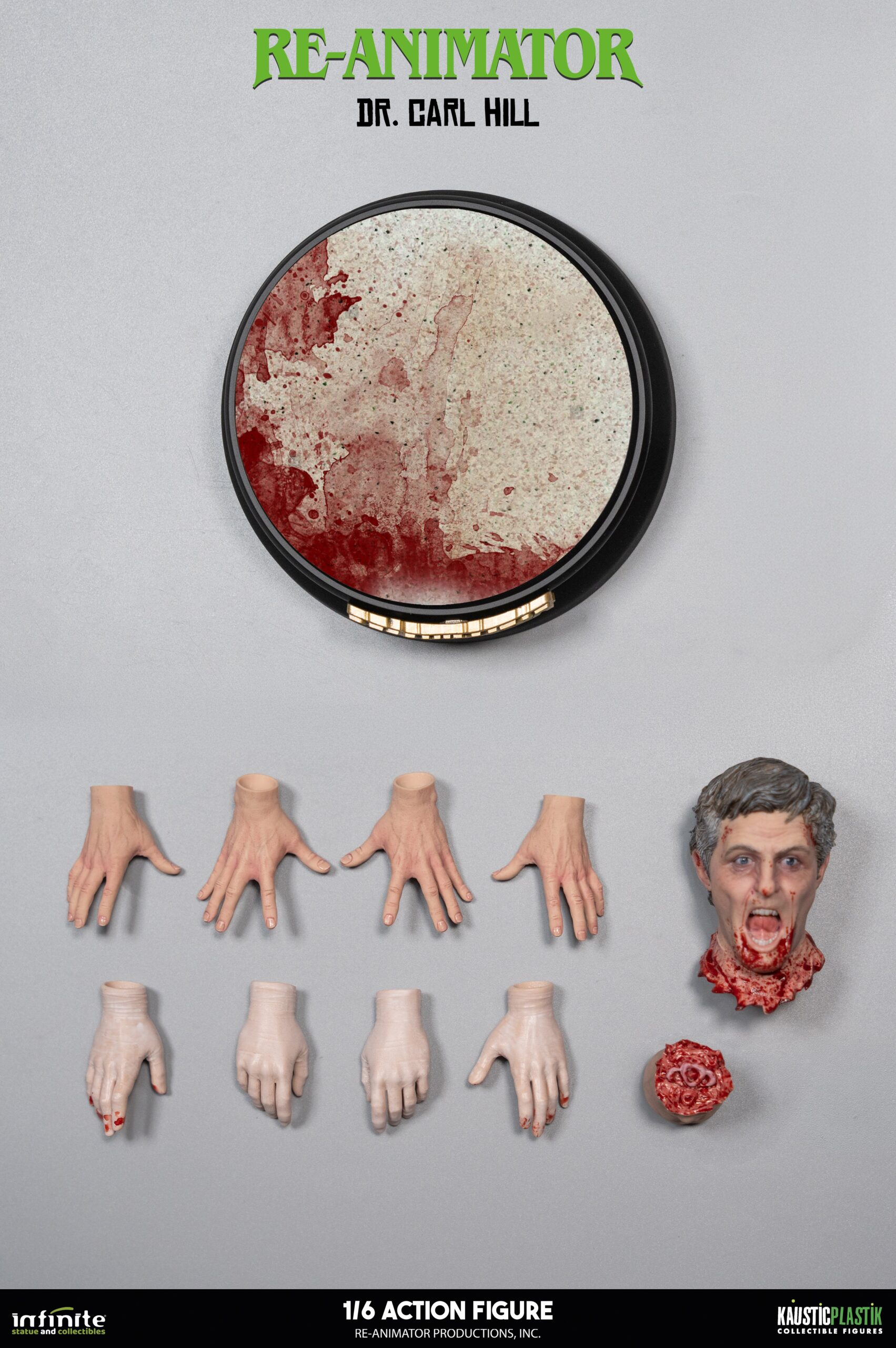 Infinite Statues Re-Animator - Doctor Carl Hill 1/6 Scale Action Figure (Standard Edition)