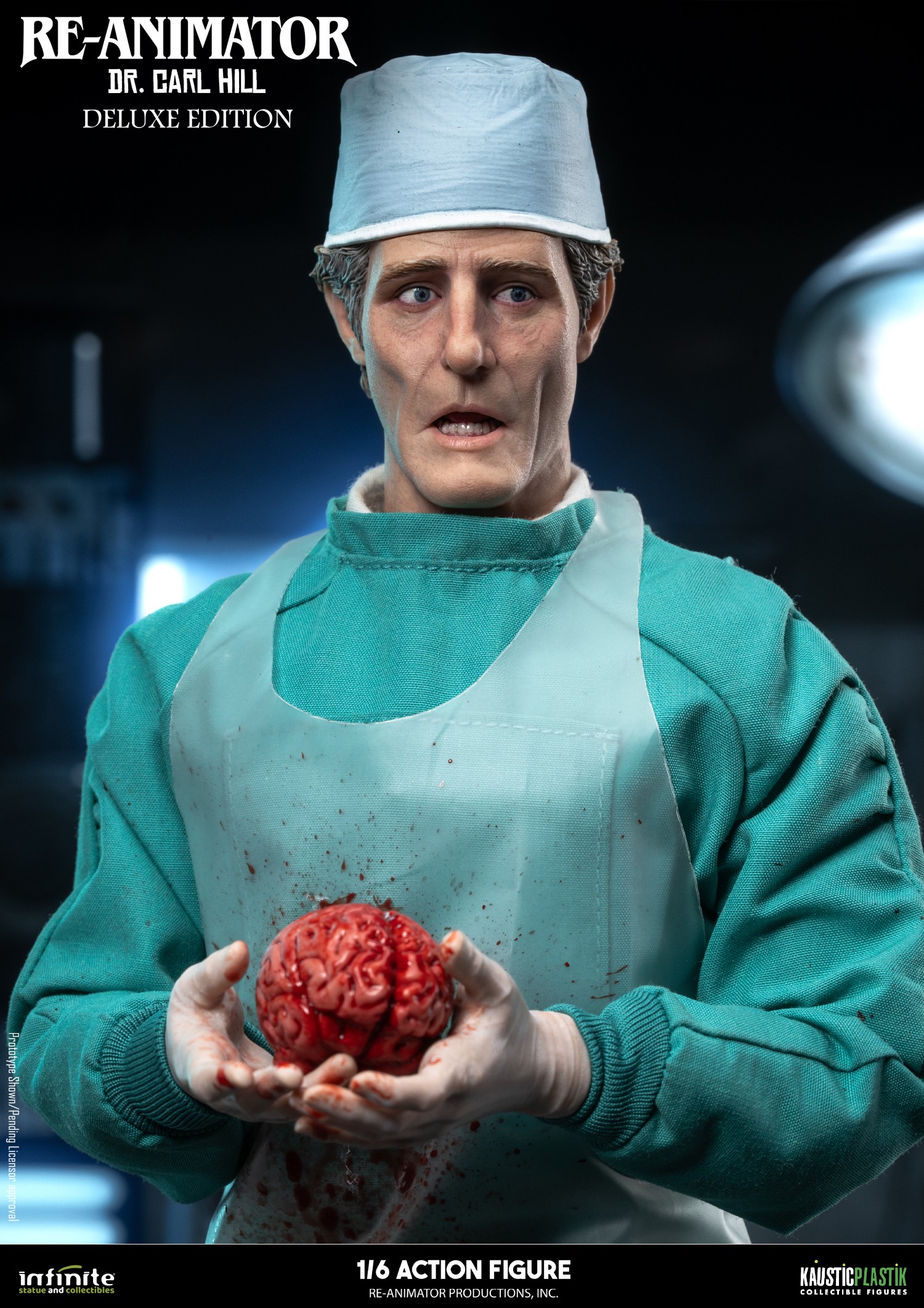 Infinite Statues Re-Animator – Dr. Carl Hill Actionfigur im Maßstab 1:6 (Deluxe-Edition)