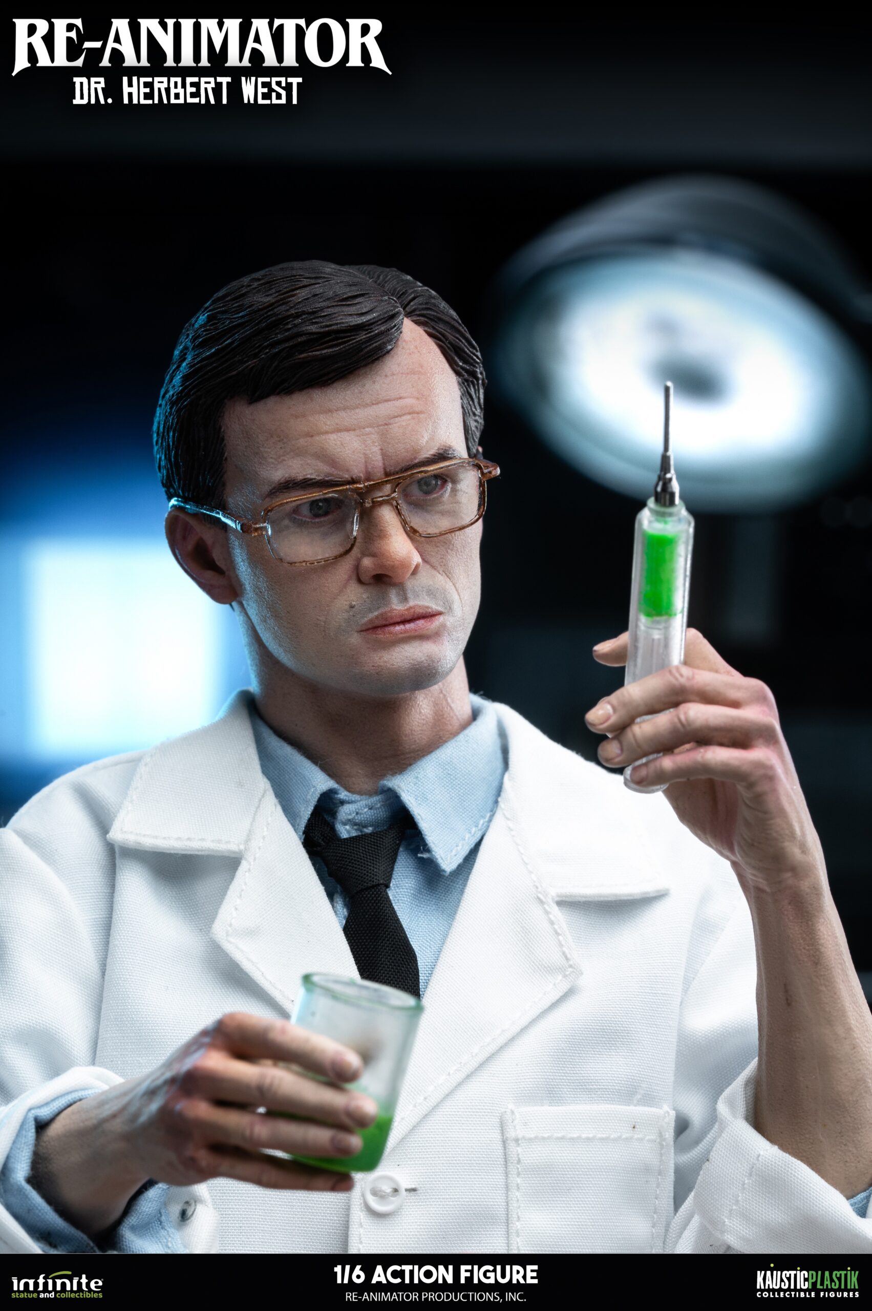 Infinite Statues Re-Animator - Doctor Herbert West 1/6 Scale Action Figure (Standard Edition)