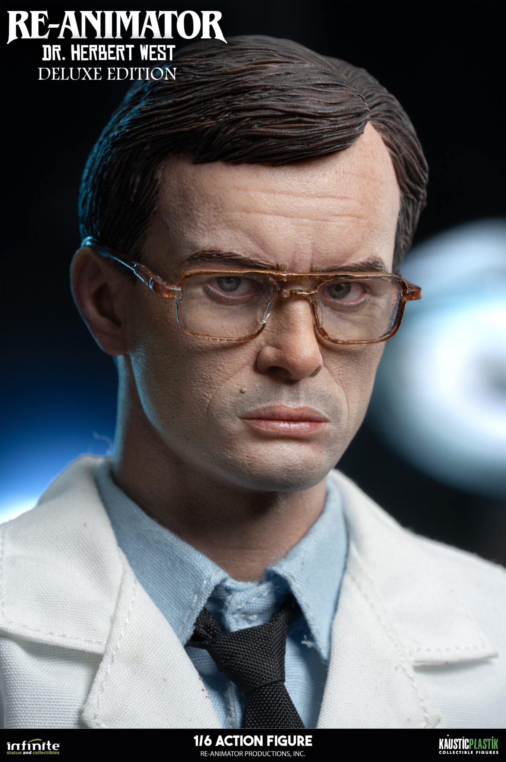 Infinite Statues Re-Animator - Doctor Herbert West 1/6 Scale Actionfigur (Deluxe Edition)