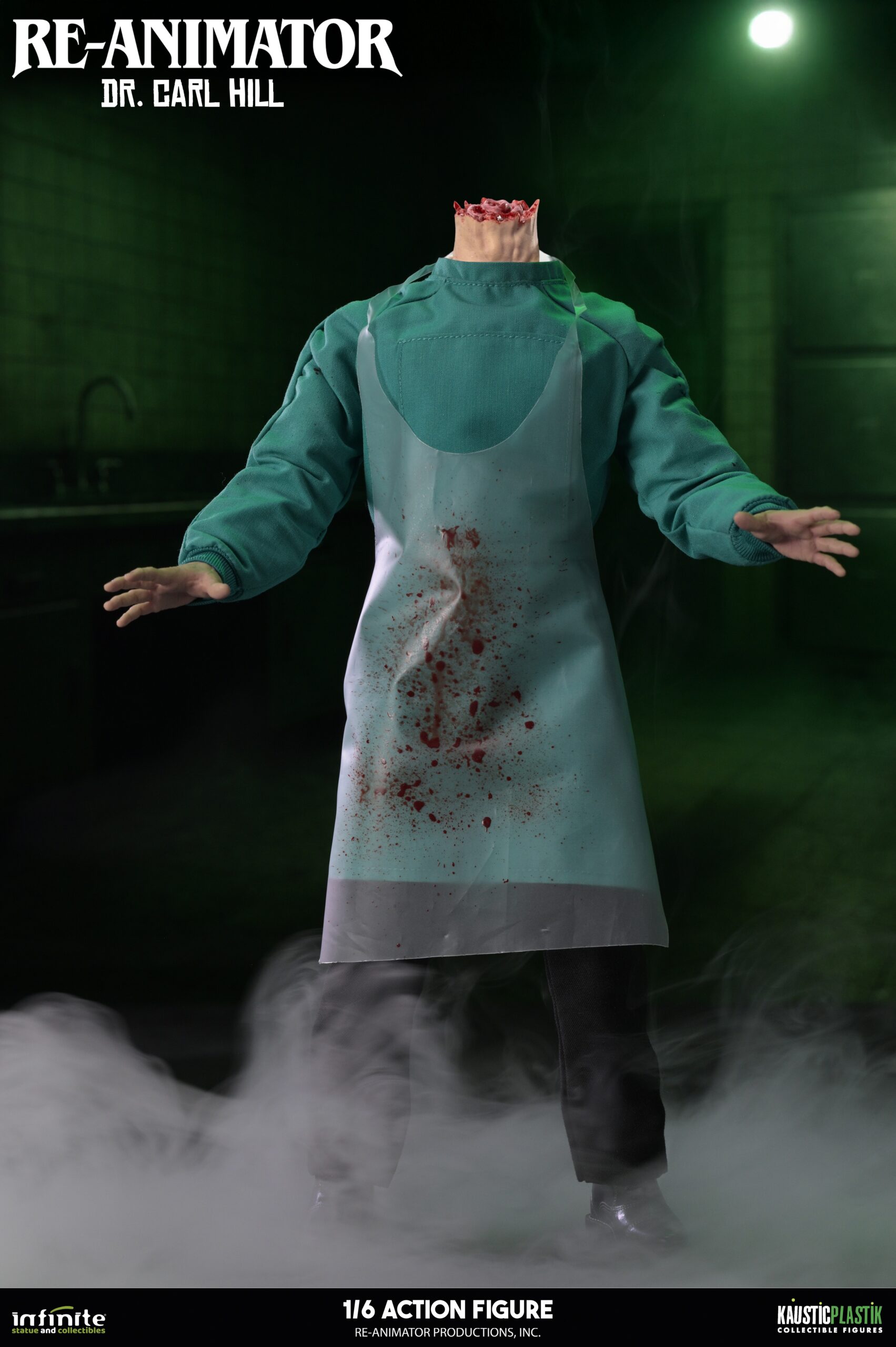 Infinite Statues Re-Animator - Doctor Carl Hill 1/6 Scale Action Figure (Standard Edition)