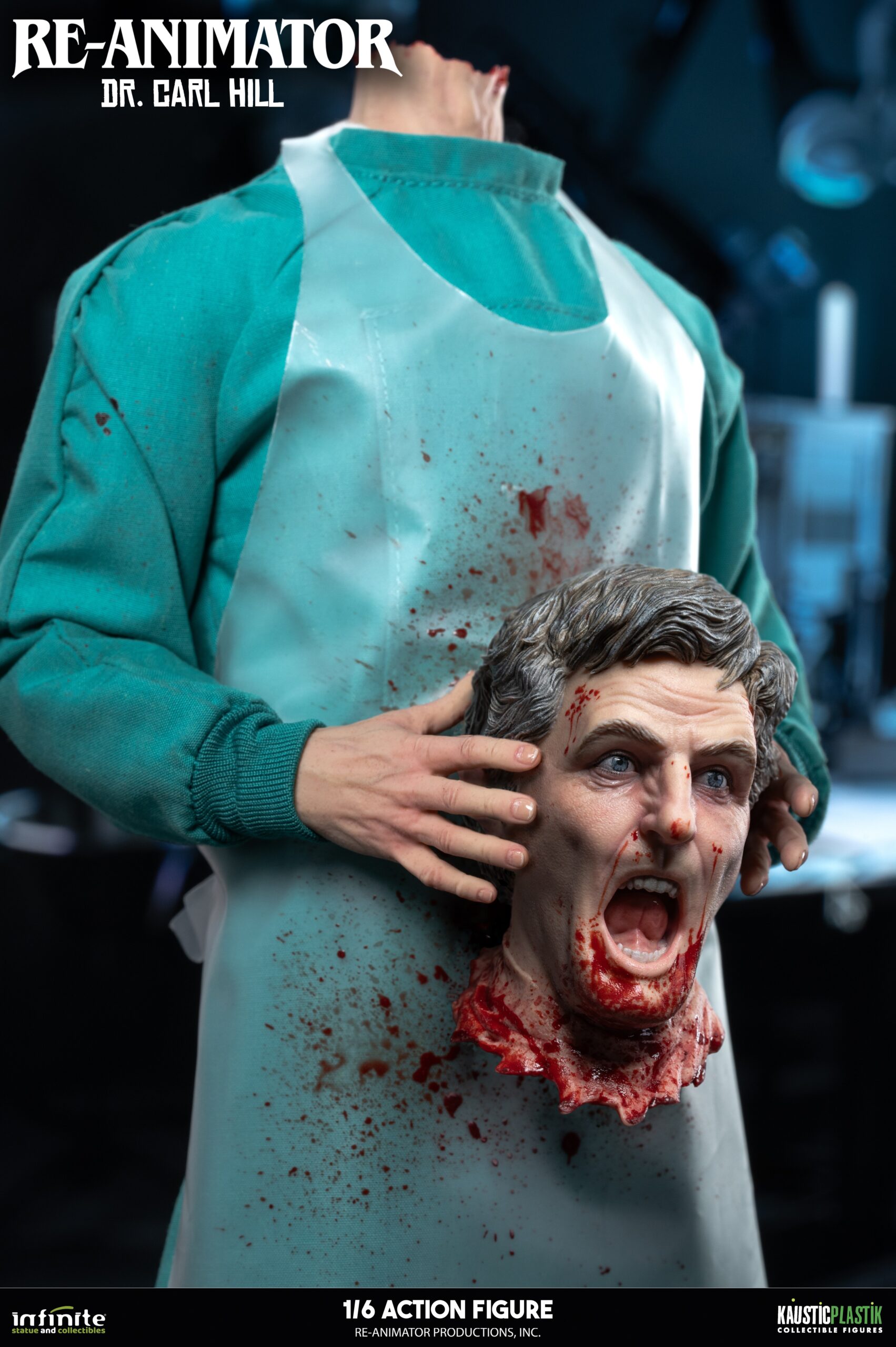 Infinite Statues Re-Animator - Doctor Carl Hill 1/6 Scale Action Figure (Standard Edition)
