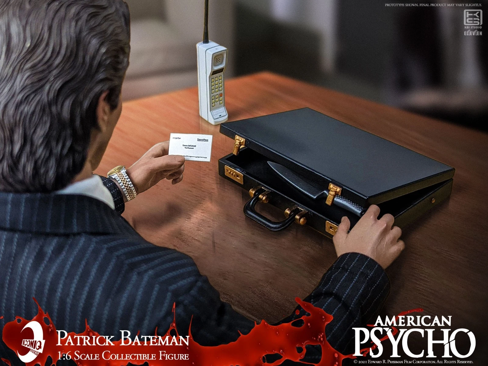 Iconiq Studios American Psycho Patrick Bateman 1/6 Scale Action Figure