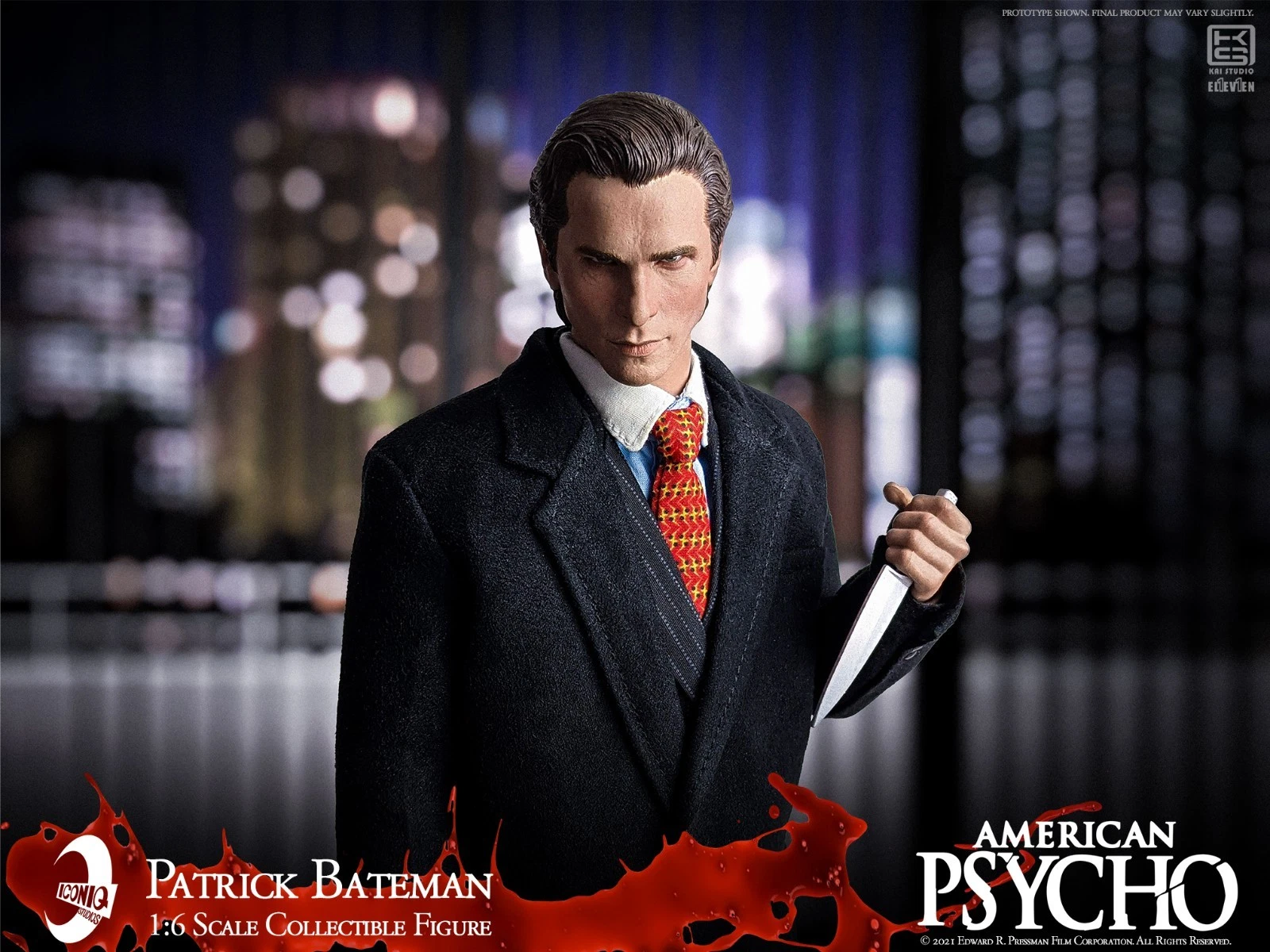 Iconiq Studios American Psycho Patrick Bateman 1/6 Scale Action Figure