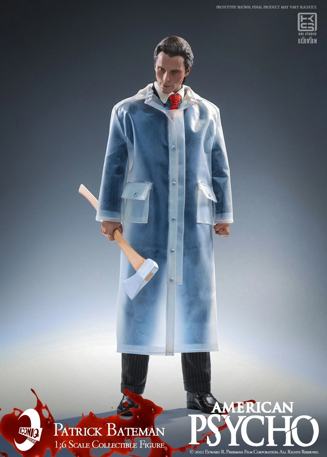 Iconiq Studios American Psycho Patrick Bateman 1/6 Scale Action Figure