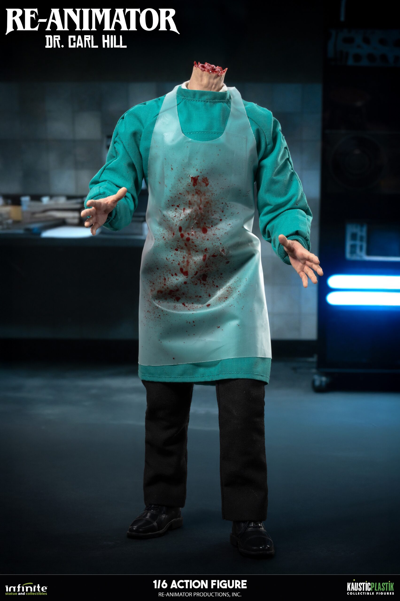 Infinite Statues Re-Animator - Doctor Carl Hill 1/6 Scale Action Figure (Standard Edition)