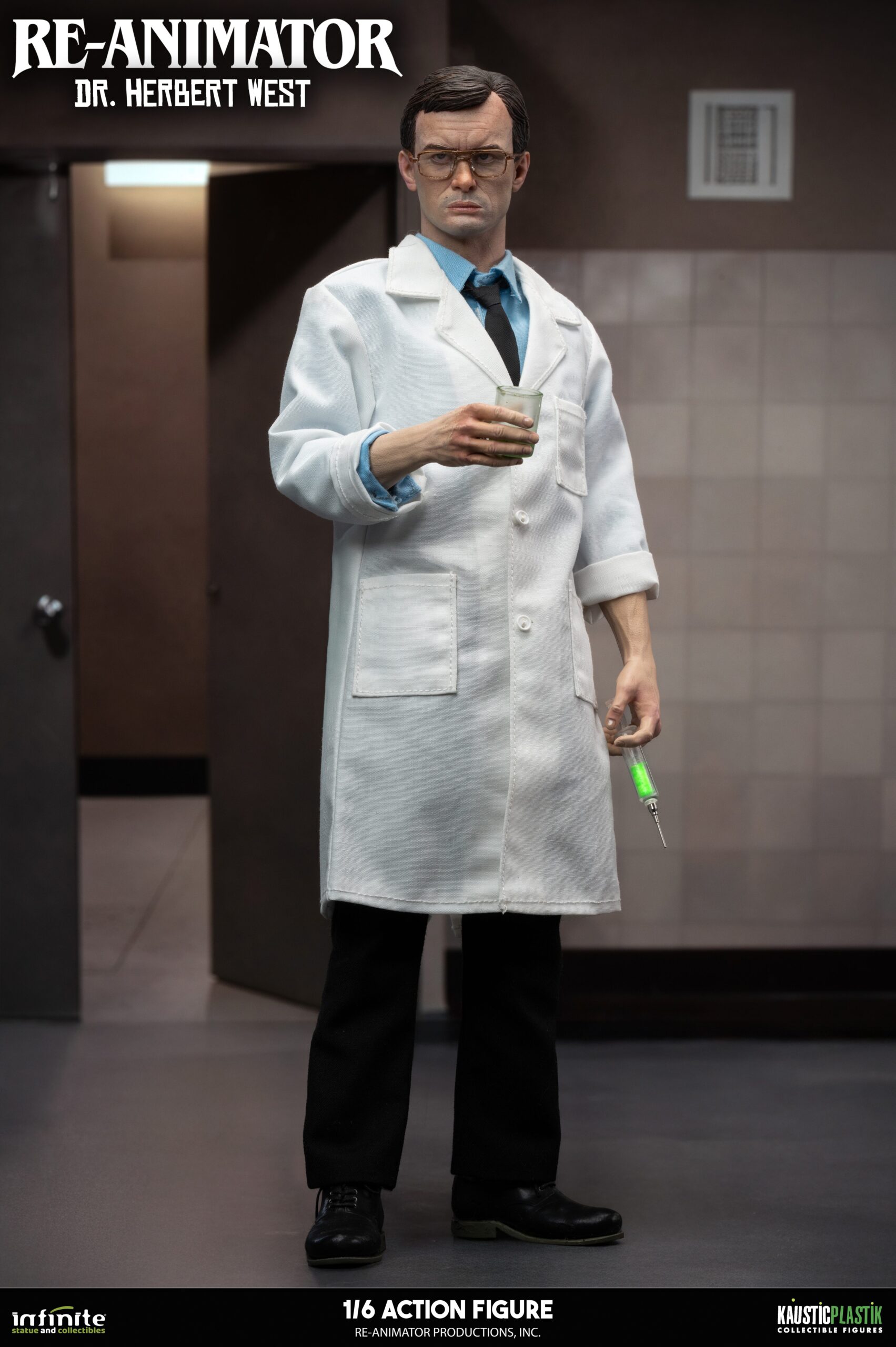 Infinite Statues Re-Animator - Doctor Herbert West 1/6 Scale Action Figure (Standard Edition)