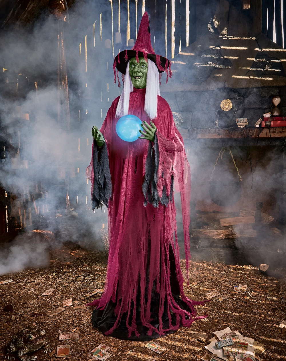 6.11ft Lady Misfortune Animatronique d'Halloween (Spirit Halloween)