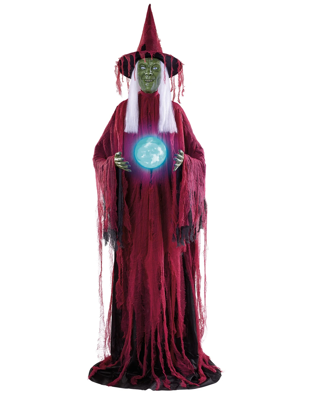 6.11ft Lady Misfortune Animatronique d'Halloween (Spirit Halloween)
