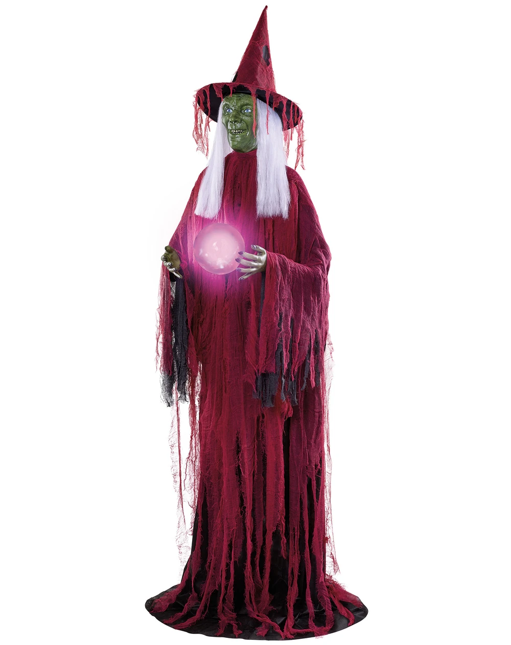 6.11ft Lady Misfortune Animatronique d'Halloween (Spirit Halloween)