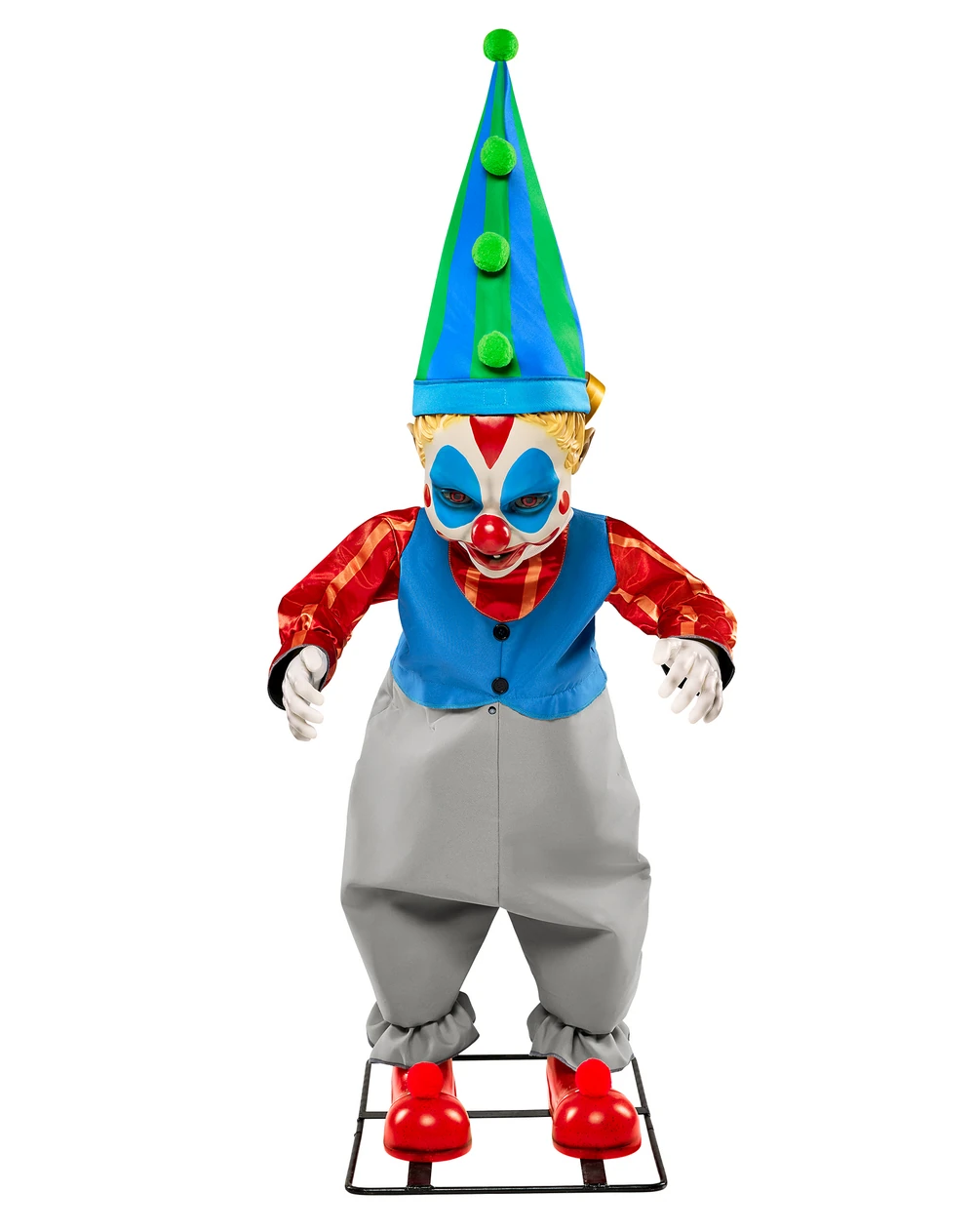 4.10ft Wind Up Wally Halloween-Animatronic (Spirit Halloween)