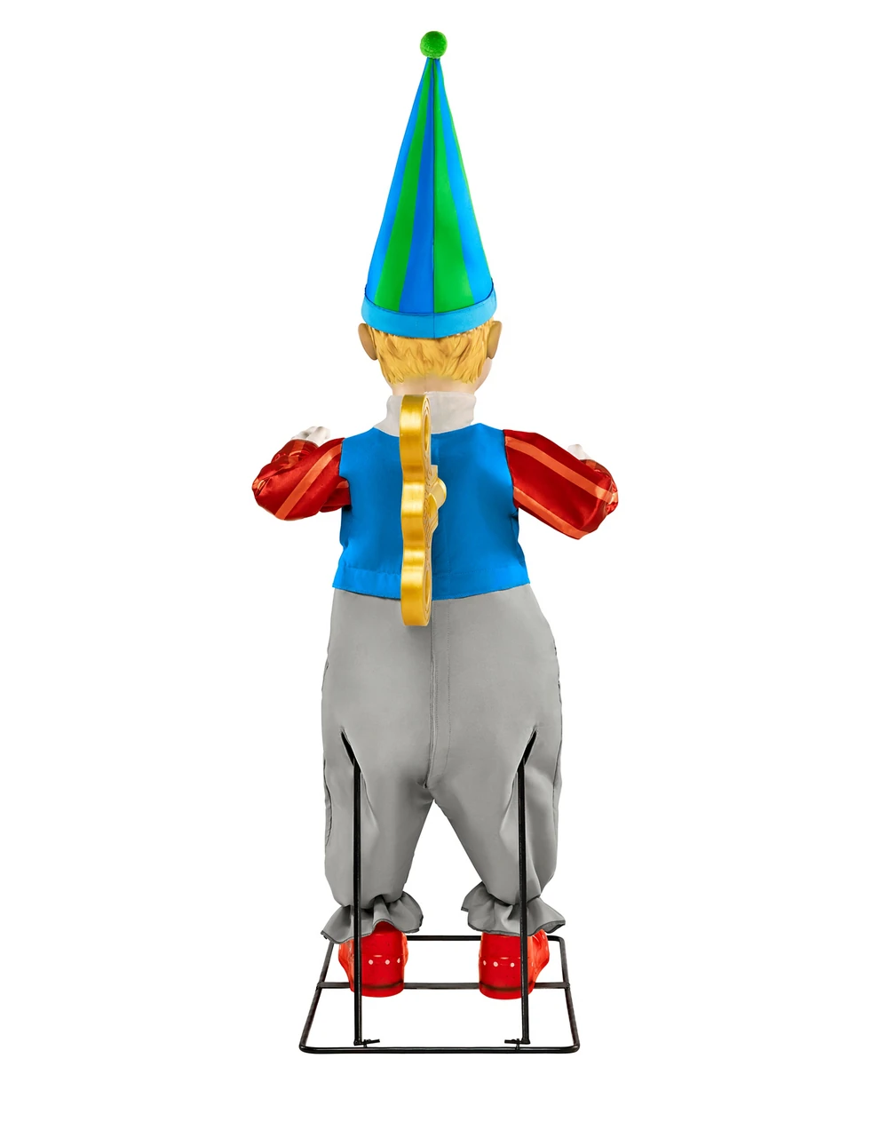 4.10ft Wind Up Wally Halloween-Animatronic (Spirit Halloween)