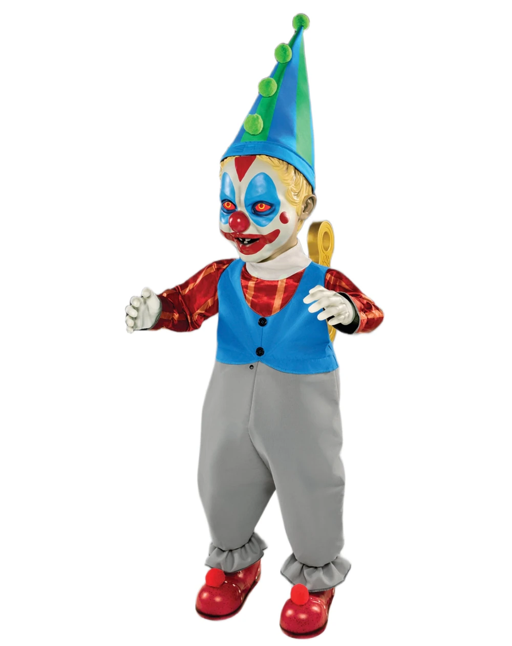 4.10ft Wind Up Wally Halloween-Animatronic (Spirit Halloween)