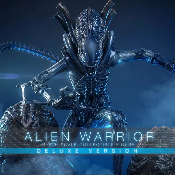 Hot Toys Aliens - Xenomorph Alien Krieger Deluxe Edition 1/6 Skala Actionfigur