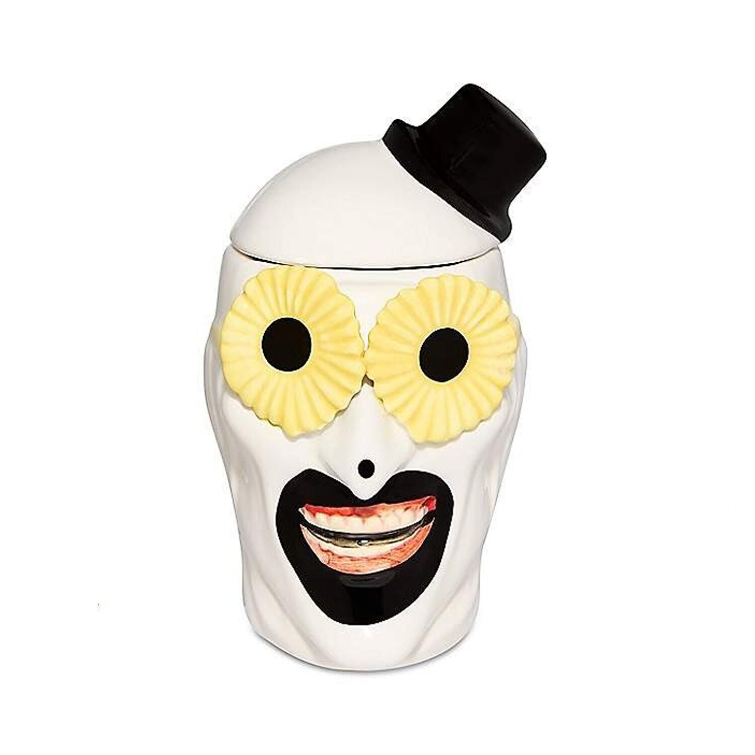 Terrifier Art the Clown Daisy Glasses Coffee Mug (Spirit Halloween)