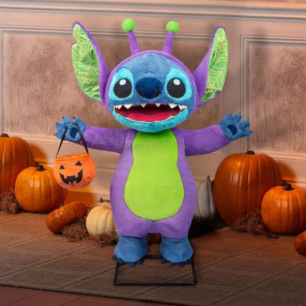 Robot d'Halloween Animatronique 3ft Stitch Alien