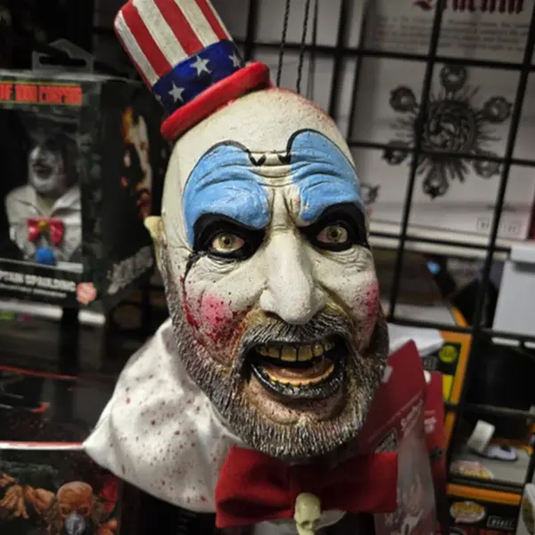 Captain Spaulding Kopf hängen & Weihnachtsbaumspitze - Blutig