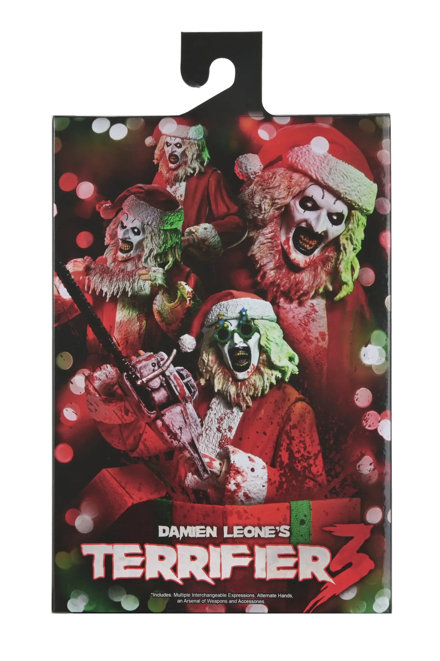 NECA Terrifier 3 - Art le Clown en costume de Père Noël sanglant Ultimate 7