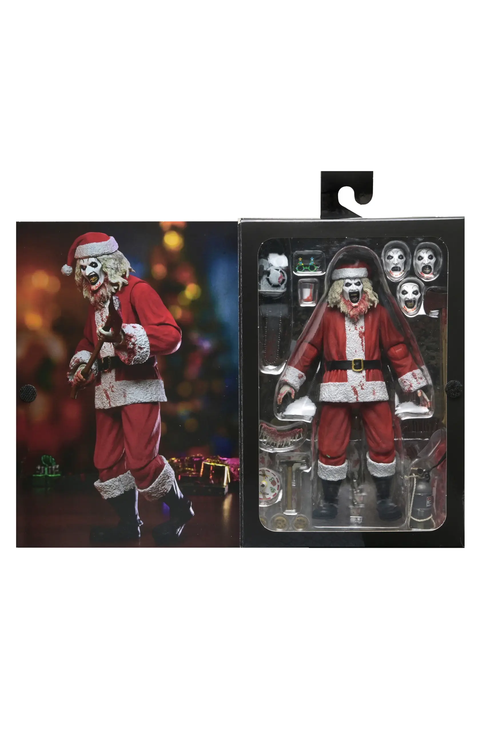 NECA Terrifier 3 - Art le Clown en costume de Père Noël sanglant Ultimate 7