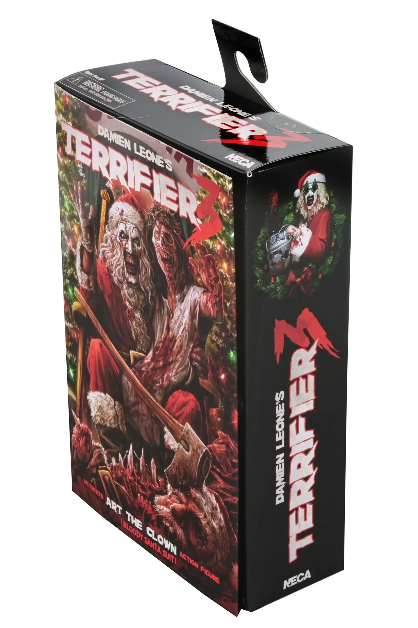 NECA Terrifier 3 - Art le Clown en costume de Père Noël sanglant Ultimate 7