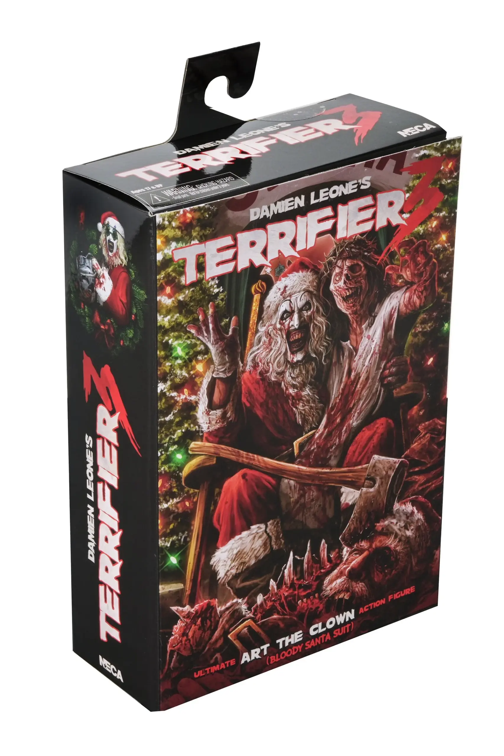 NECA Terrifier 3 - Art le Clown en costume de Père Noël sanglant Ultimate 7