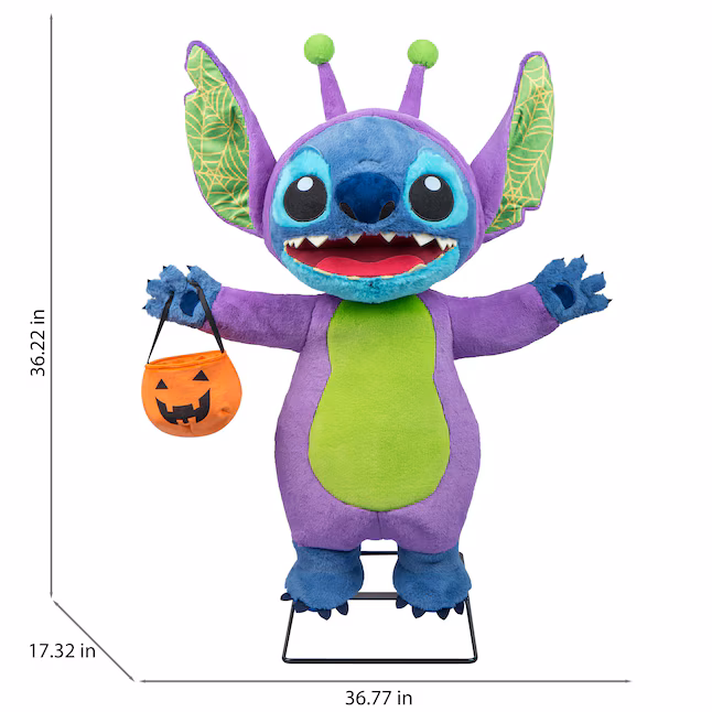 Robot d'Halloween Animatronique 3ft Stitch Alien