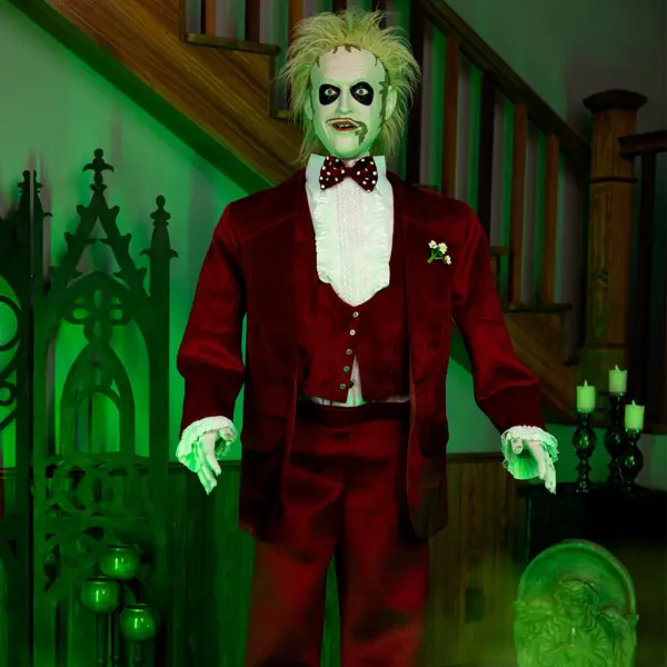 6 Fuß großer Beetlejuice Animatronic (2 Outfits)