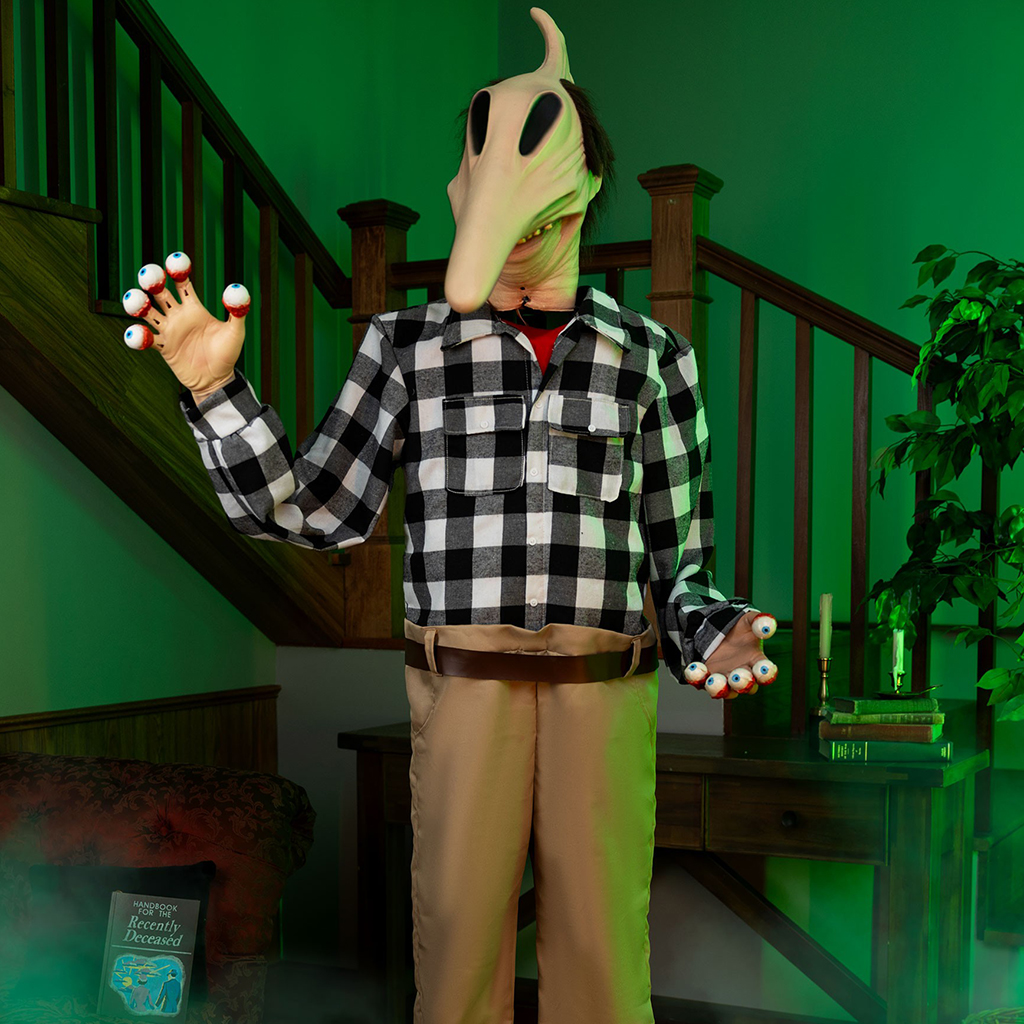 6.3ft Beetlejuice - Adam Halloween Animatronic