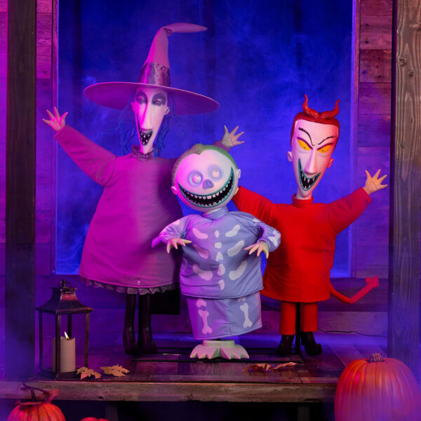 Nightmare Before Christmas - Lock, Shock and Barrel Animatronic