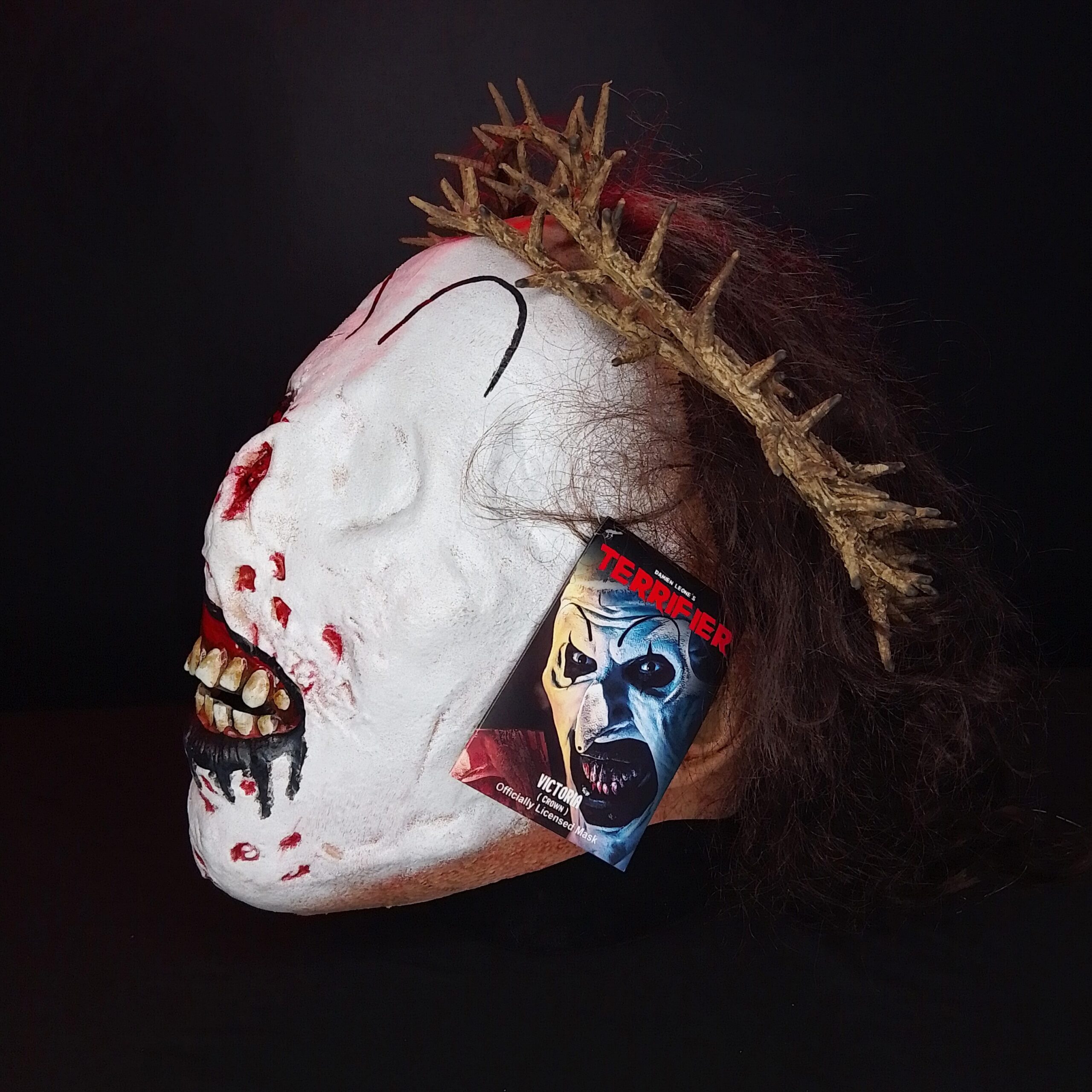 Masque Deluxe Victoria Clown - Tinsley Studio Terrifier 3 (AFFAIRE DU SIÈCLE)