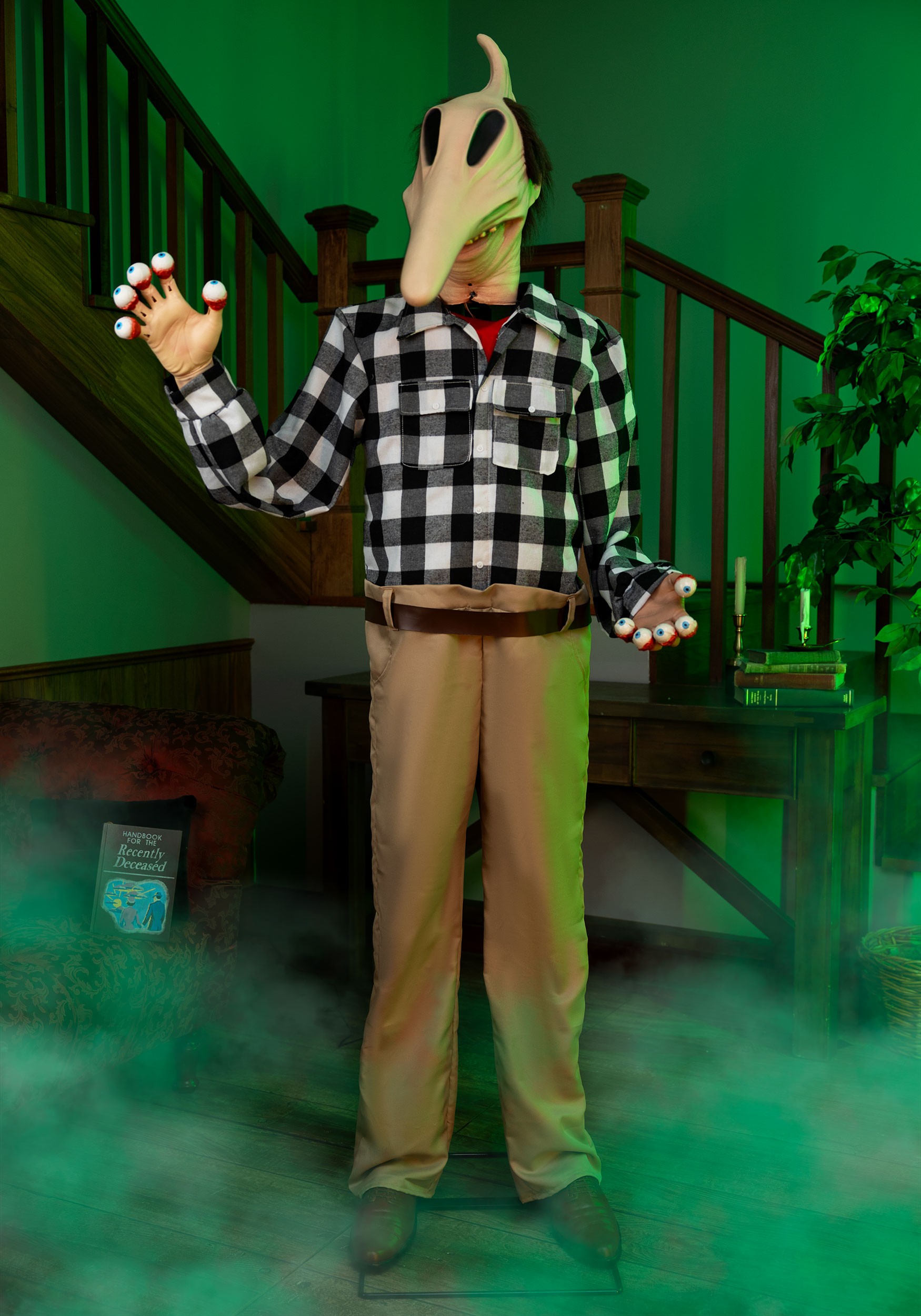 6.3ft Beetlejuice - Adam Halloween Animatronic