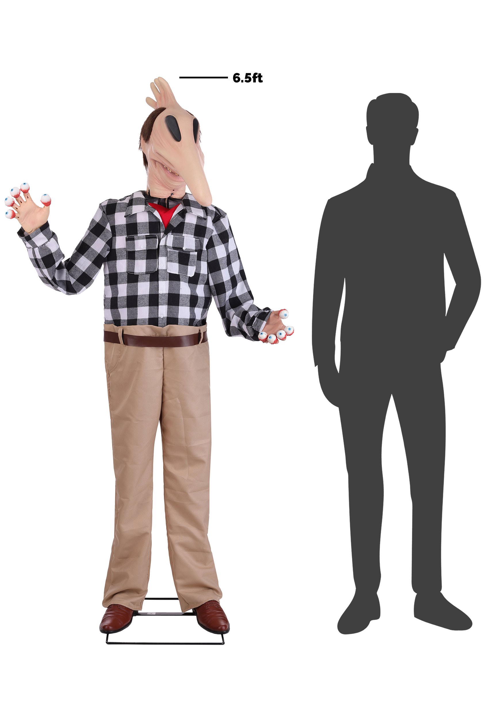 6.3ft Beetlejuice - Adam Halloween Animatronic