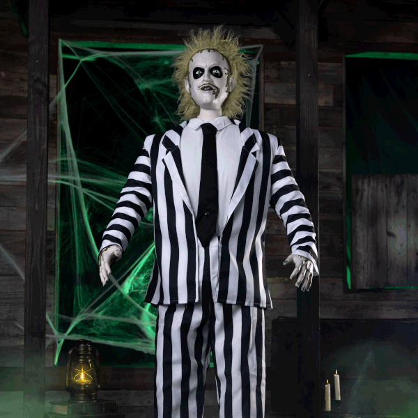 Animatronique d'Halloween Beetlejuice de 1,80 m