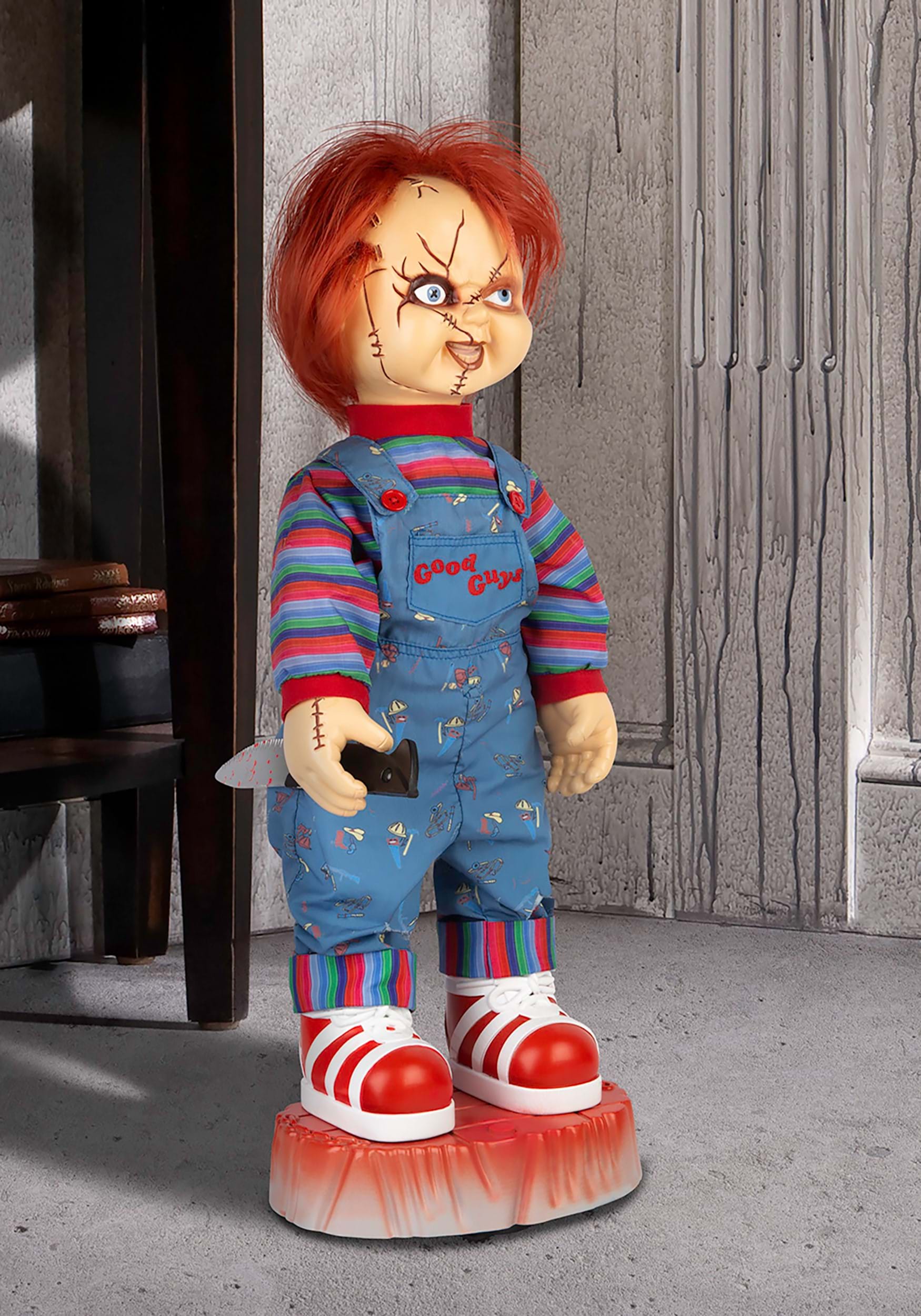 2ft Chucky - Jeu d'enfant - Animatronique d'Halloween