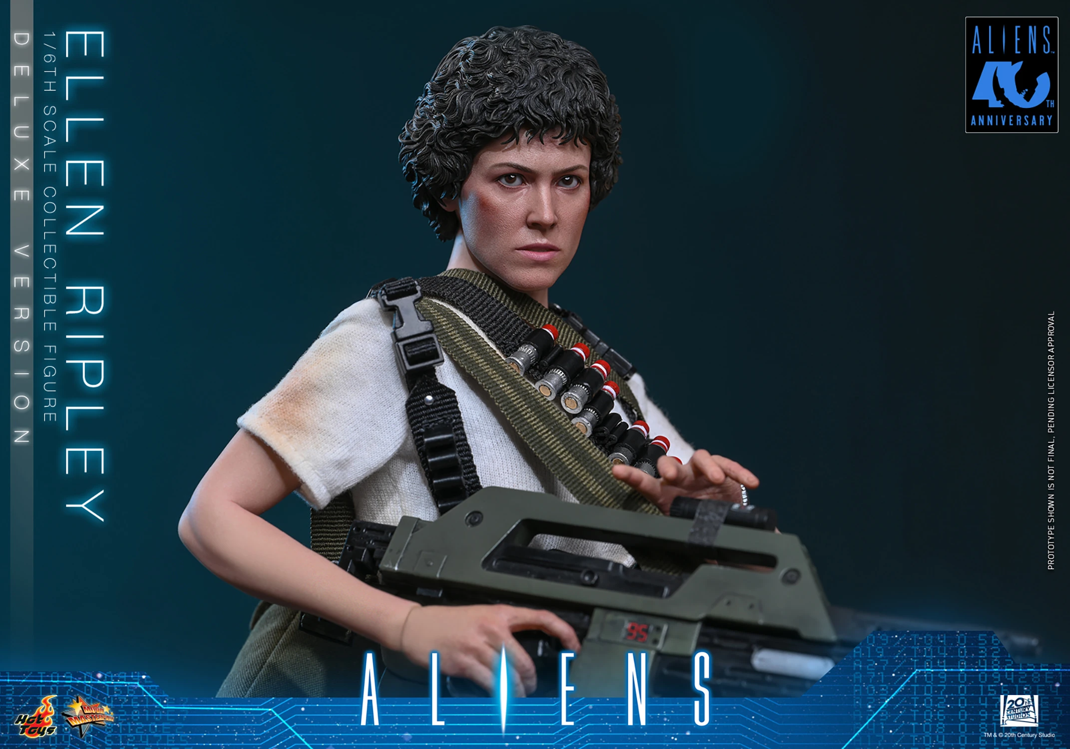 Hot Toys Aliens - Ellen Ripley Deluxe Edition 1/6 Scale Action Figure