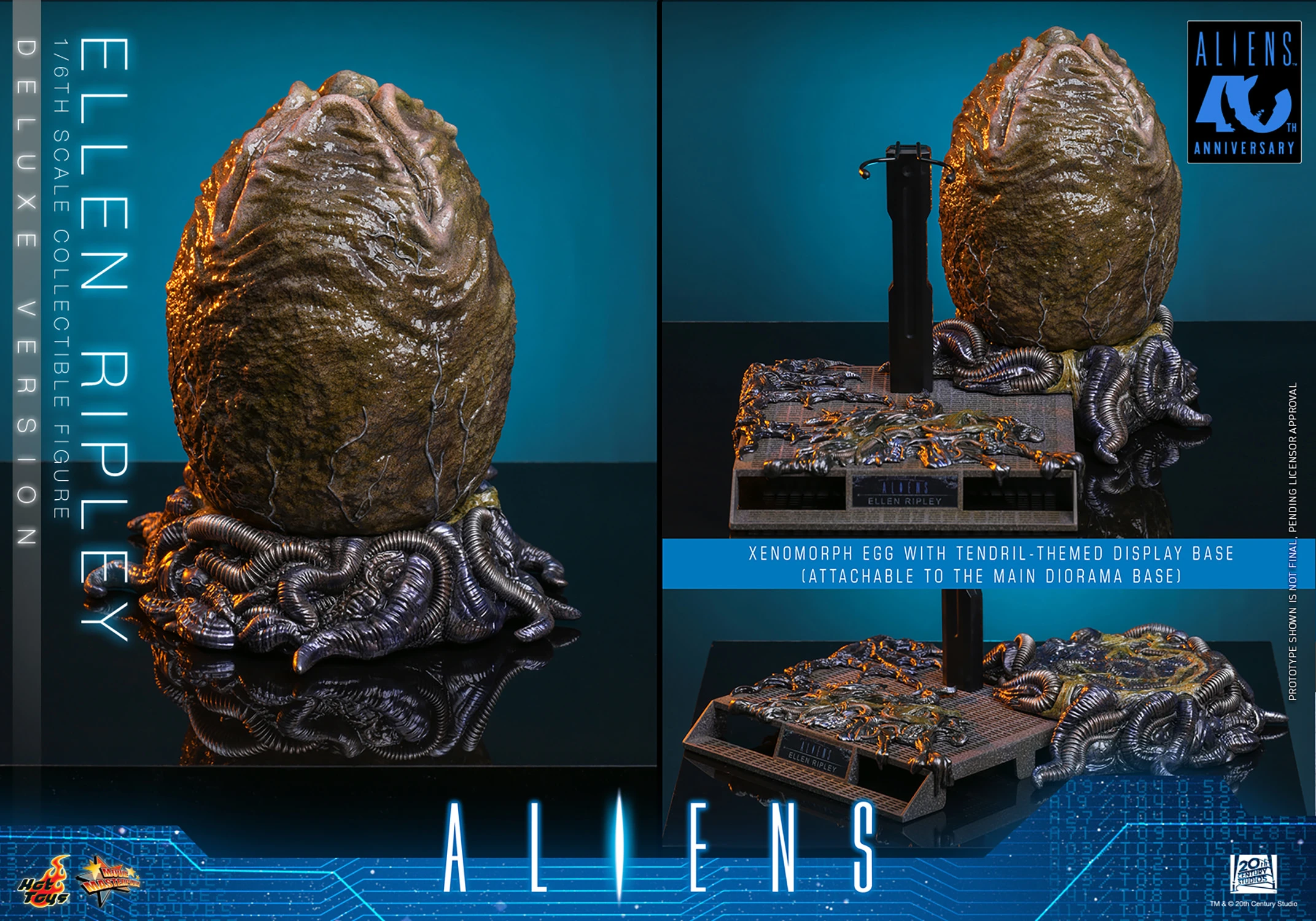 Hot Toys Aliens - Ellen Ripley Deluxe Edition 1/6 Scale Action Figure
