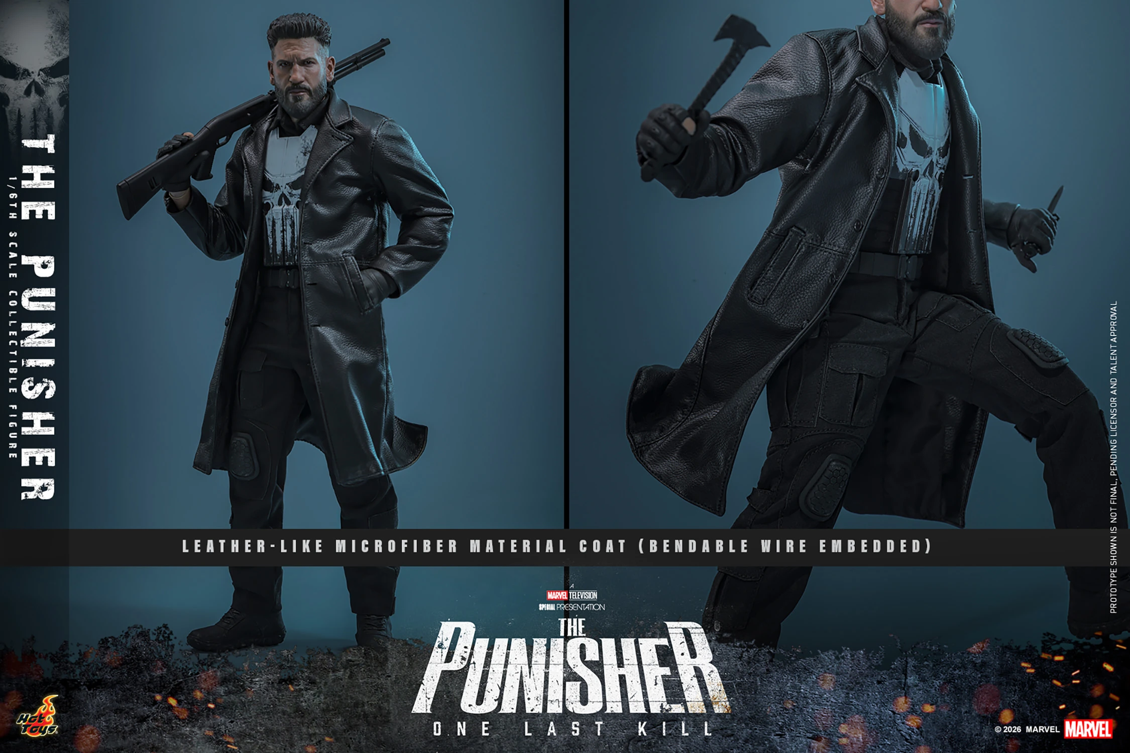 Hot Toys The Punisher: One Last Kill – The Punisher 1/6 Actionfigur