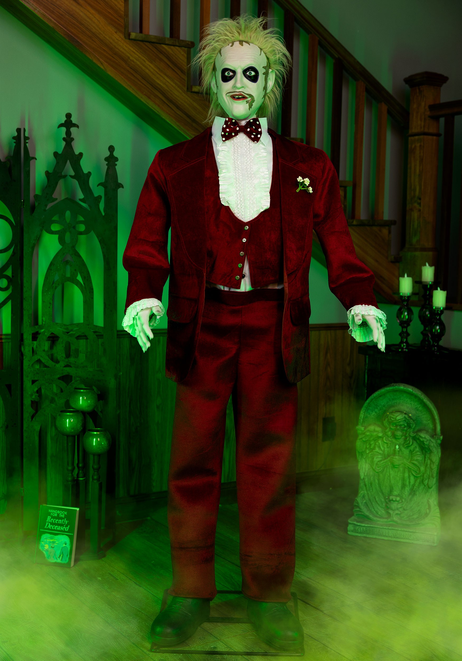 6ft Beetlejuice Halloween Animatronic (2 Outfits)