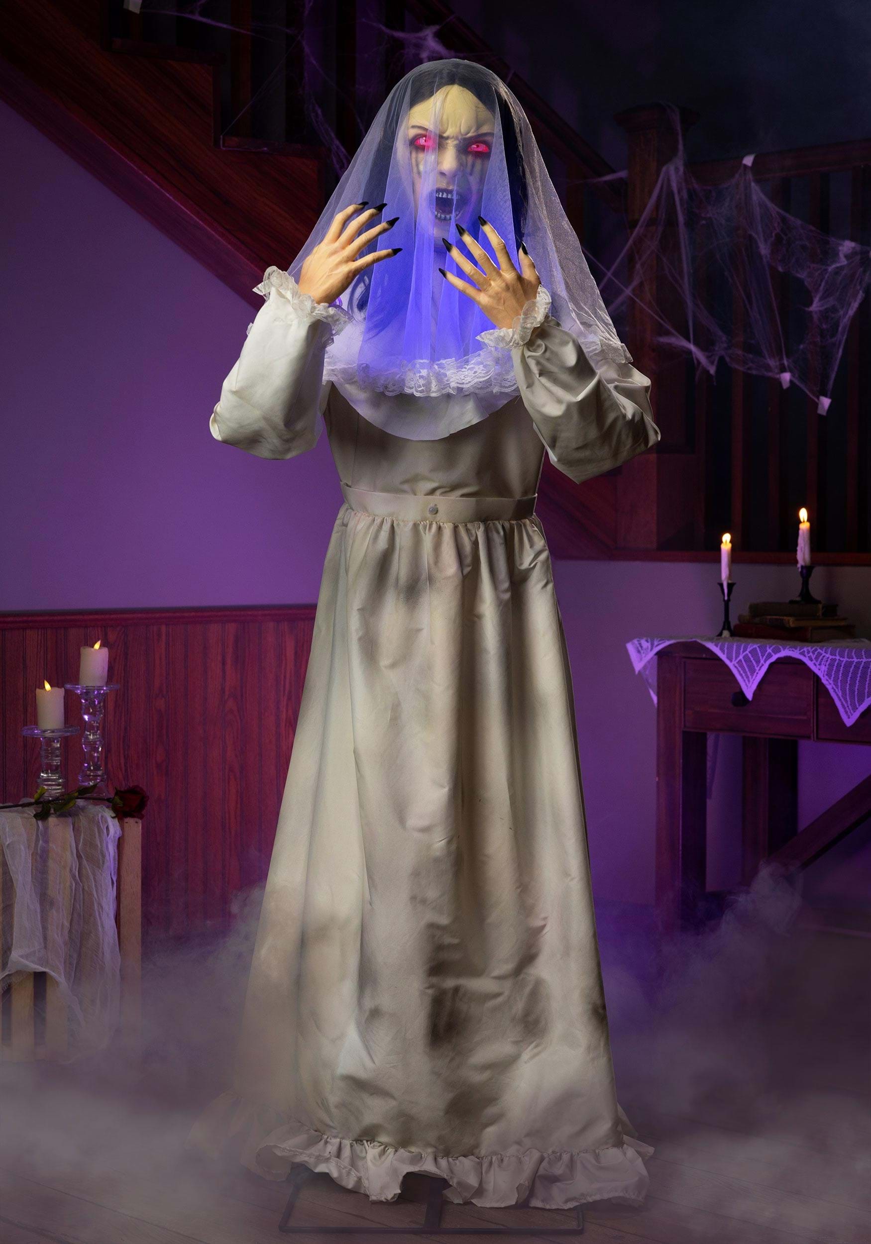 5.5ft Mary the Unhappily Ever After Animated Halloween Prop