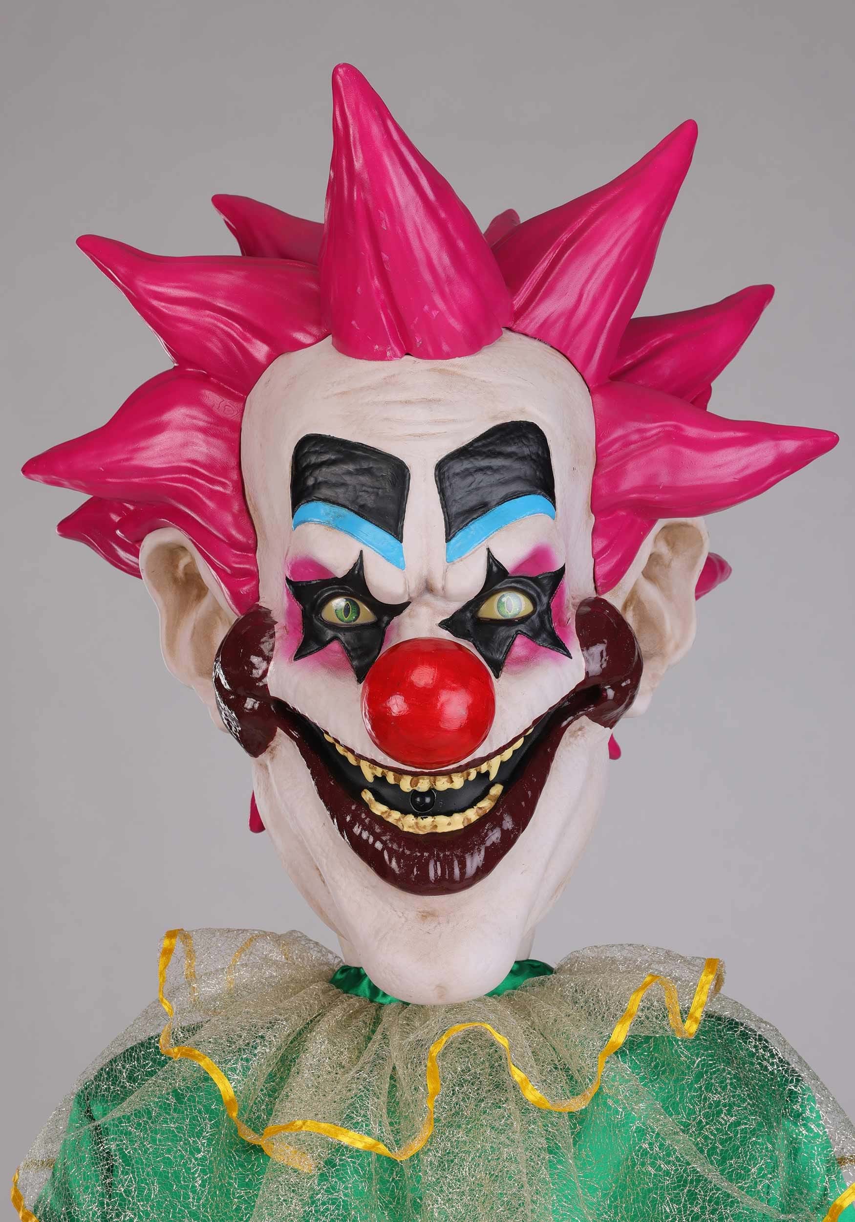 5.8ft Killer Klowns from Outer Space - Spikey Halloween Animatronic