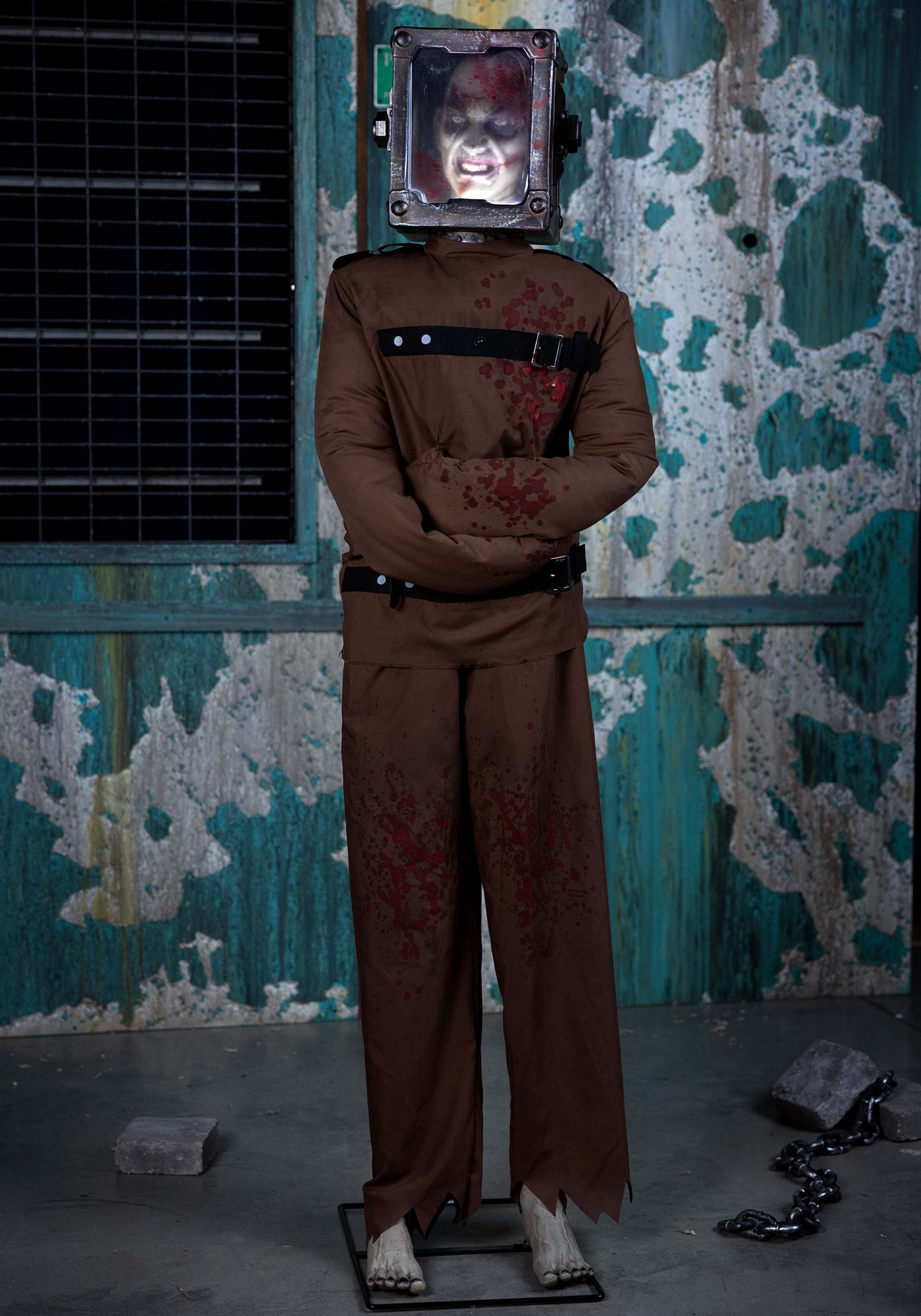 6ft Folterkiste Animatronic-Mann für Halloween