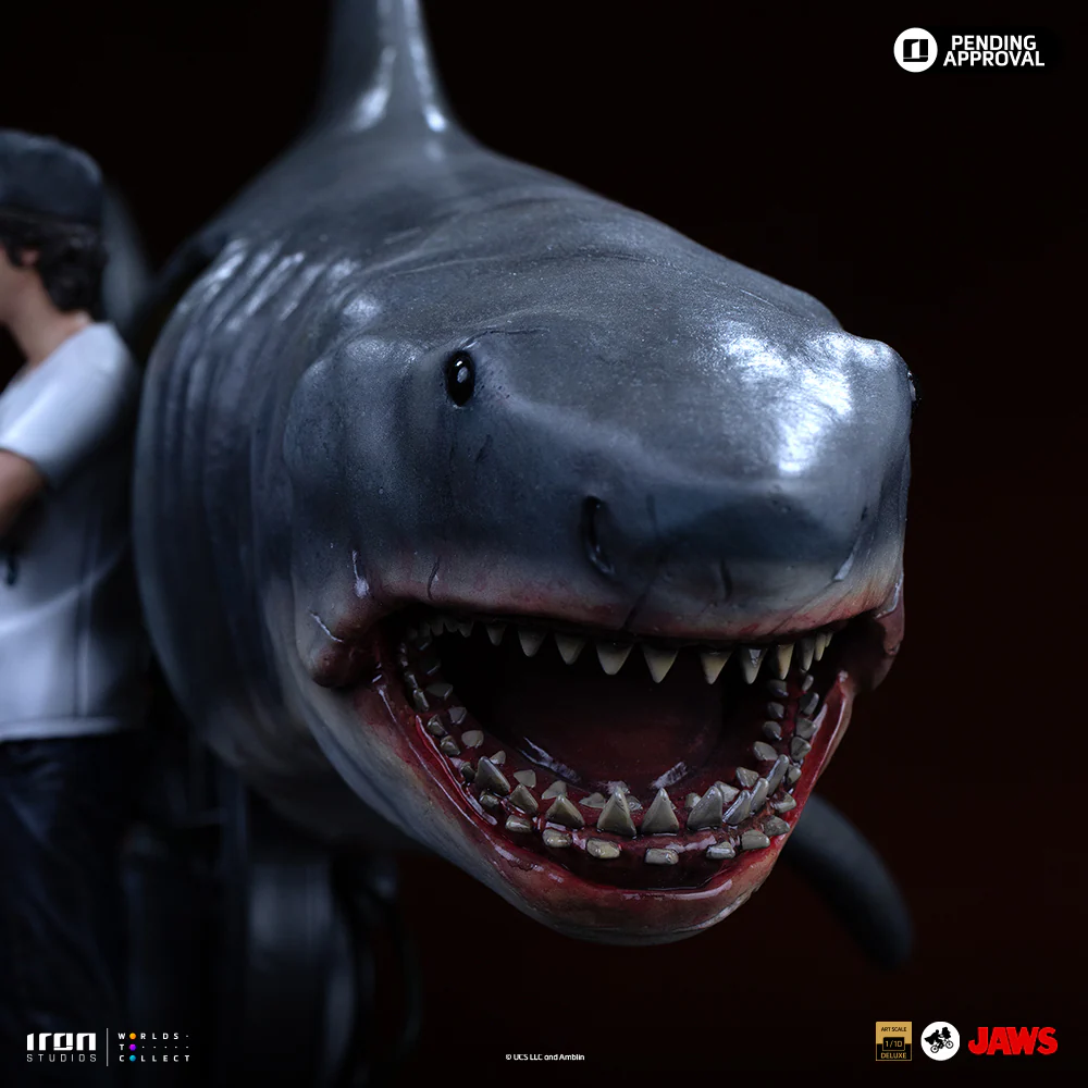 IRON STUDIOS Der weiße Hai – Steven Spielberg 50. Jubiläum 1/10 Skalen-Statue