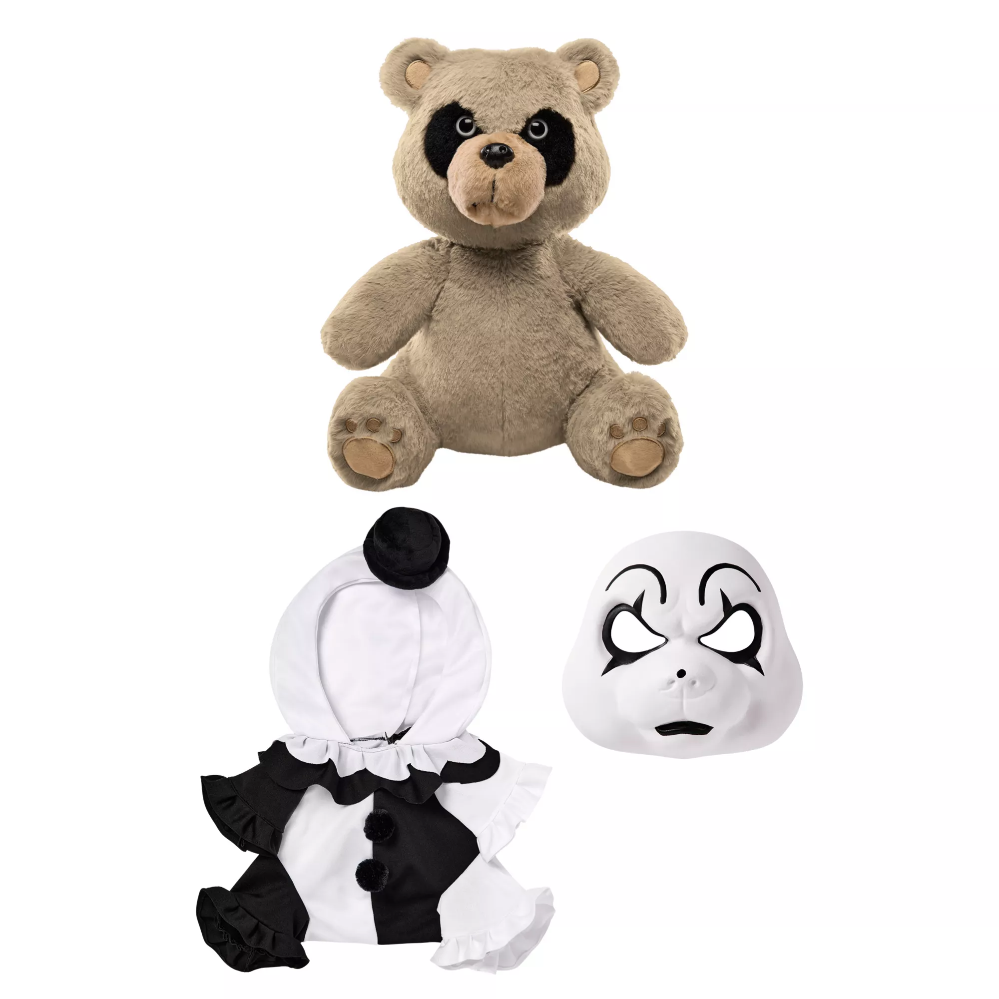 Teddy Terrors - Peluche Art le Clown (Spirit Halloween)