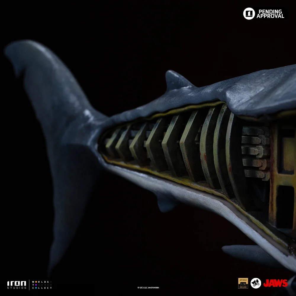 IRON STUDIOS Der weiße Hai – Steven Spielberg 50. Jubiläum 1/10 Skalen-Statue