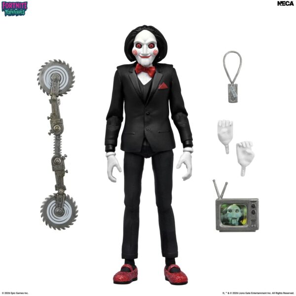 NECA Fortnite X Saw - Fortnitemares Billy the Puppet 7″ Scale Action Figure