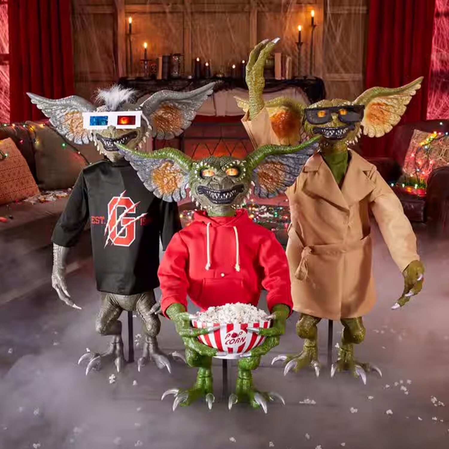 5ft Gremlins 3-Piece Halloween Animatronic