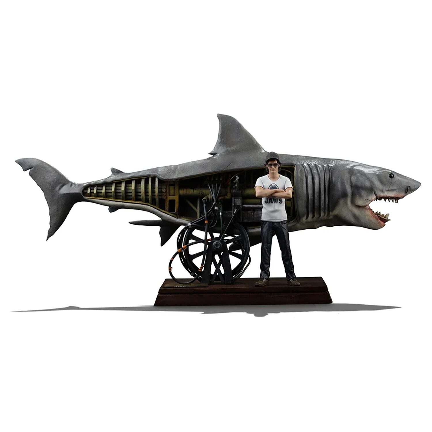 IRON STUDIOS Der weiße Hai – Steven Spielberg 50. Jubiläum 1/10 Skalen-Statue