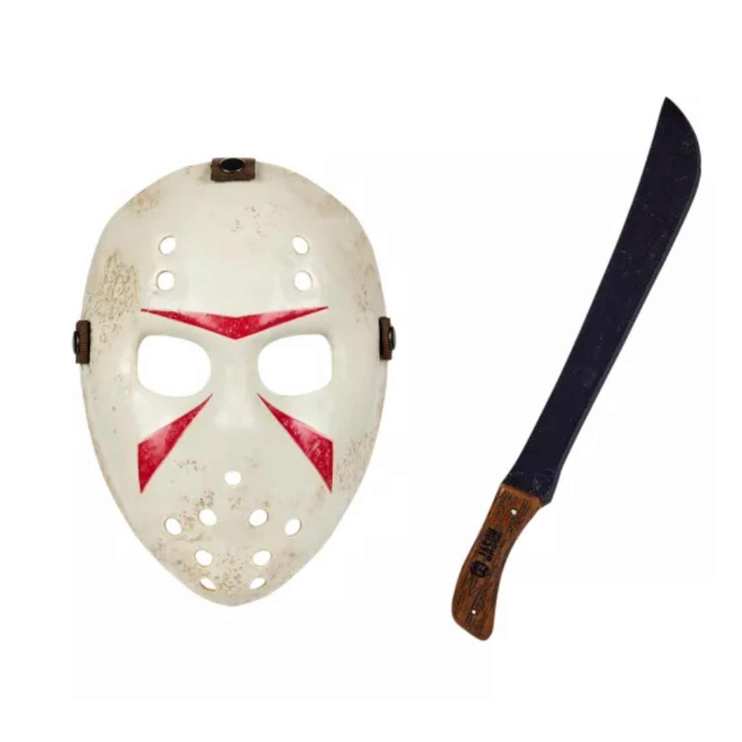 Friday the 13th Jason Universe - Jason Voorhees Mask and Machete (Spirit Halloween)