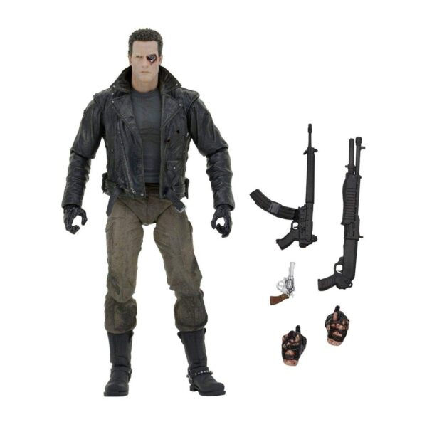 NECA The Terminator - T-800 Assaut de la morgue Figurine d'action Ultimate échelle 7"